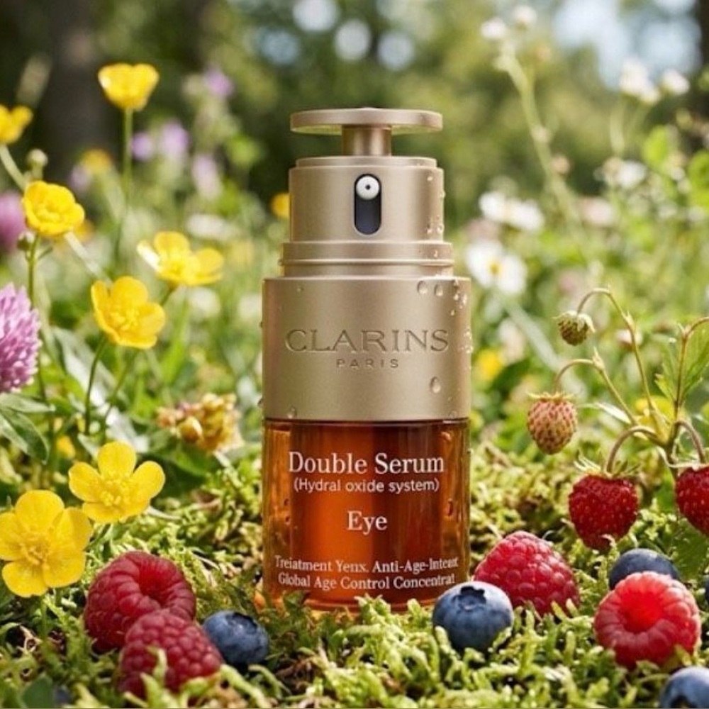 Clarins Double Serum Eye - Gold and White